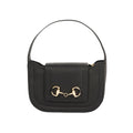 Classic Black Saddle Bag