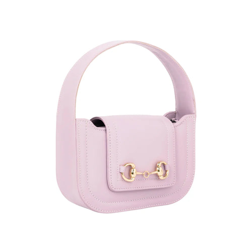 Classic Lilac Saddle Bag