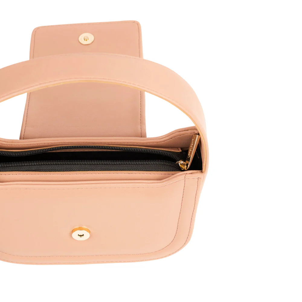 Classic Peach Saddle Bag