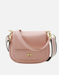 Alice Wheeler Ascot Pink Saddle Bag
